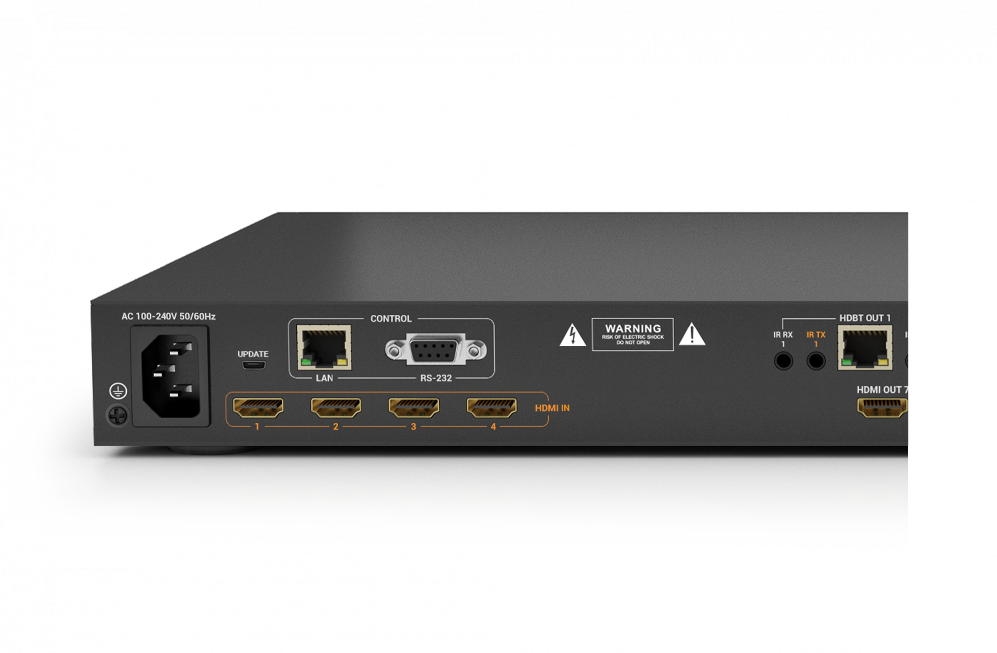 MXV-0408-H2A Матричный коммутатор WyreStorm 4K 60Гц 4:4:4 HDR HDBaseT™ 4x8  (2xHDMI) - оборудование для умного дома купить в Минске, цены Allvision.by